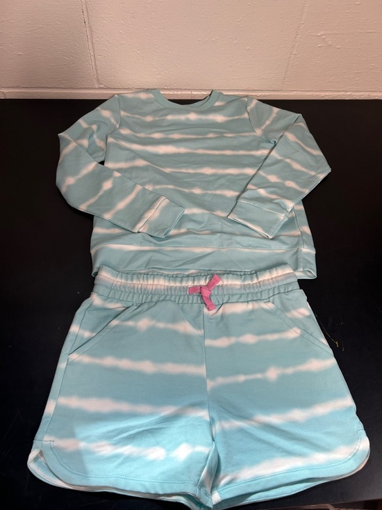 32 Degrees Other - 32 Degrees Kids Tie-Dye Lounge Set - Light Blue, White, Pink Accent